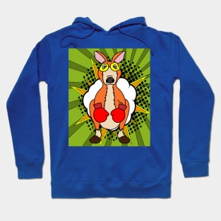 Boxing Glove Boxing Kangaroo Fighting Hoodie